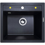 Кухонная мойка Zigmund & Shtain Platz 560 темная скала