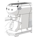 Кофемашина Smeg ECF01CREU