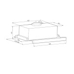 Встраиваемая вытяжка Graude DHF 60.0 EL