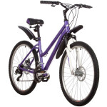 Велосипед Foxx 26AHD.BIANKD.19VT2 фиолетовый