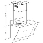Каминная вытяжка Graude DH 60.1 GE
