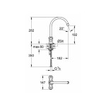 Смеситель для кухни Grohe Costa L 31812001