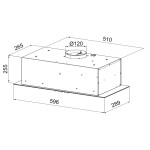 Встраиваемая вытяжка Weissgauff Zetta 60 PB IX