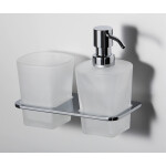 Держатель дозатора и стакана WasserKraft Leine K-5089