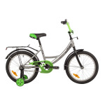 Велосипед Novatrack 183VECTOR.SL22 серебристый