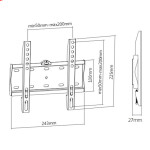 Кронштейн для телевизора Benatek PLASMA-5B