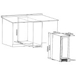 Встраиваемый винный шкаф Cellar Private CP017-2TW