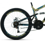 Велосипед Altair MTB FS 24 D бежевый/ченый 2022 г 15" RBK22AL24051