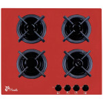 Встраиваемая газовая варочная панель Лысьва GR0400G00 красный