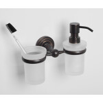 Держатель дозатора и стакана WasserKraft Isar K-7389