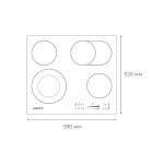 Встраиваемая электрическая варочная панель Garlyn H-400