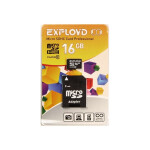 Карта памяти OltraMax MicroSDHC 16GB Class10 + адаптер SD