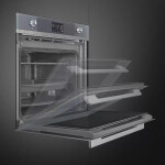 Встраиваемый электрический духовой шкаф Smeg SOP6102TS