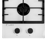 Встраиваемая газовая варочная панель Lex GVG 321 WH