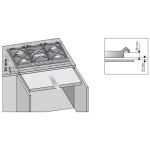 Встраиваемая газовая варочная панель Smeg SRV864POGH