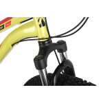 Велосипед Novatrack 24SH18SD.ACTION.11GN21 зеленый