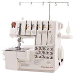 Коверлок Merrylock 5550A белый