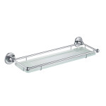 Полка стеклянная Timo Nelson 150072/00 chrome