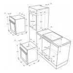 Встраиваемый газовый духовой шкаф Maunfeld EOGC604RBG.MT