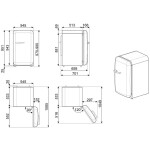 Холодильник Smeg FAB10RDSN5