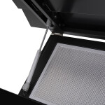 Каминная вытяжка Maunfeld Manchester Light 60 черное стекло