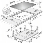 Встраиваемая индукционная варочная панель Miele KM 6349 BRWS