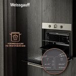 Встраиваемый электрический духовой шкаф Weissgauff EOA 69 OW