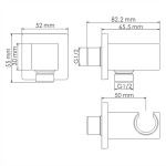 Подключение шланга WasserKraft A 125