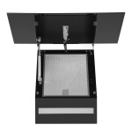 Каминная вытяжка Maunfeld Aurora 60 черный матовый