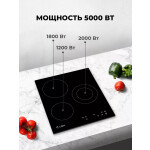 Встраиваемая электрическая варочная панель Lex EVH 431 BL