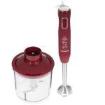 Блендер погружной Willmark WHB-1250PS бордовый