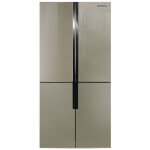 Холодильник Ginzzu NFK-510 шампань