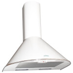 Каминная вытяжка Elikor Эпсилон 60П-430-П3Л белый/серебро