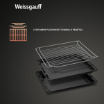 Встраиваемый электрический духовой шкаф Weissgauff EOM 991 SB