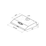 Вытяжка Korting KHT 6334 BR