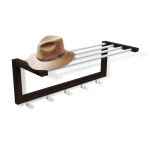 Вешалка Sheffilton Альберо SHT-WH4 венге/алюм.металлик