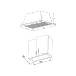 Встраиваемая вытяжка Korting KHI 6530 W