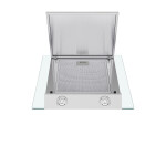 Каминная вытяжка Maunfeld Gloria 60 нержавеющая сталь/прозрачное стекло