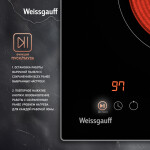 Встраиваемая электрическая варочная панель Weissgauff HV 32 B