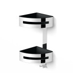 Полка 2-этажная для душа угловая Langberger 75862