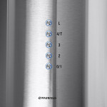 Островная вытяжка Maunfeld Lee Isla 39 нержавеющая сталь