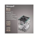 Встраиваемая посудомоечная машина Weissgauff DW 6138 Inverter Touch Inox