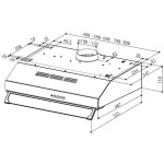 Вытяжка Faber 741 PB X A60