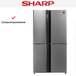 Холодильник Sharp SJEX93PSL