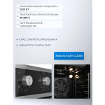 Встраиваемый электрический духовой шкаф Zugel ZOE451X