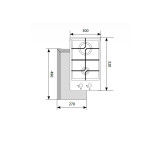 Встраиваемая газовая варочная панель Lex GVG 321 WH