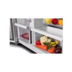 Холодильник Hyundai CS6073FV белое стекло