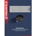 Встраиваемая вытяжка Maunfeld Ouse Touch 60 черный