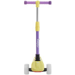 Самокат Ridex 3-х колесный Juicy, 120/80 мм, желтый/фиолетовый (4680459153937)