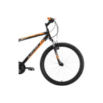 Велосипед Black One Onix 26 черный/серый/оранжевый 20"
